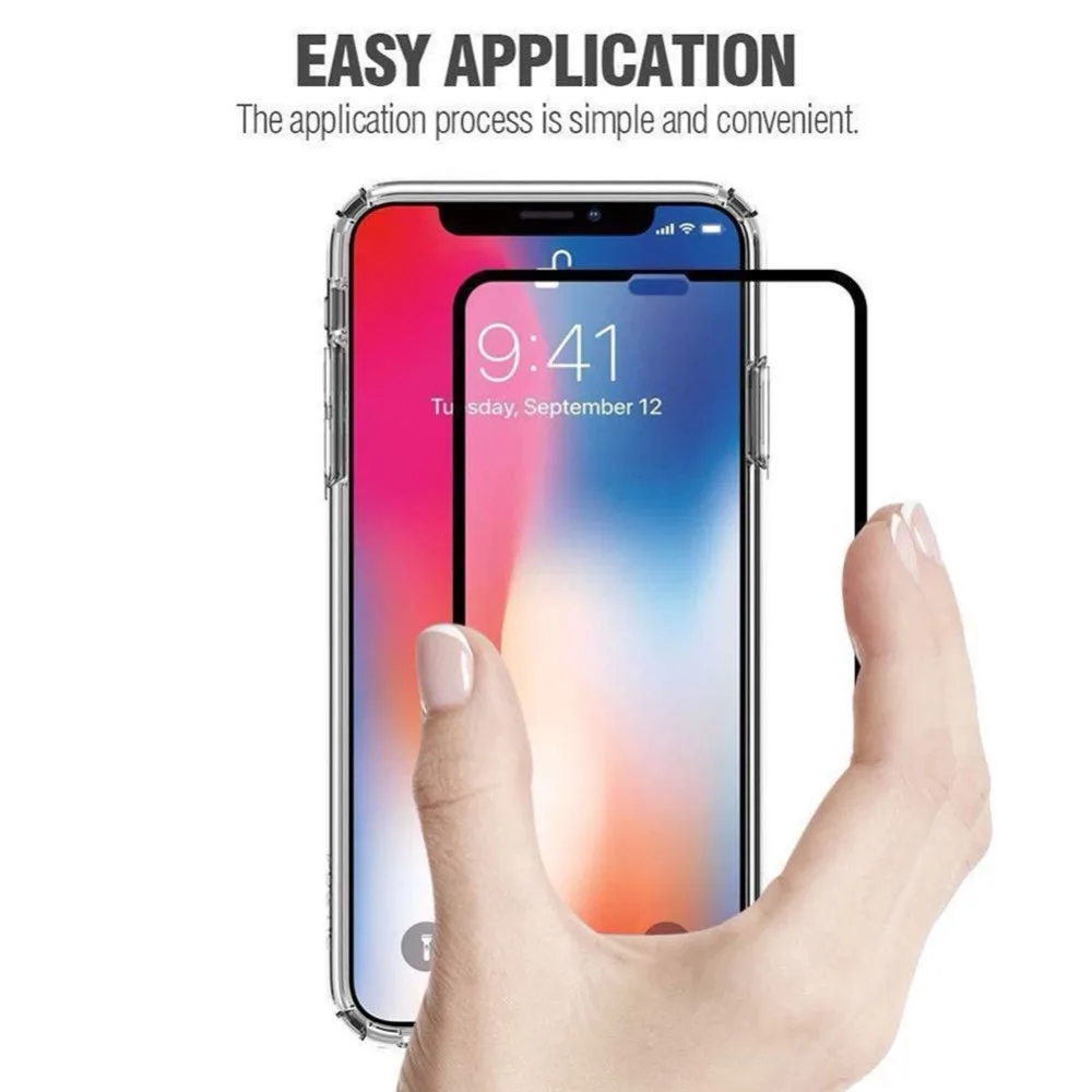 Передняя и задняя защитная пленка для экрана из закаленного стекла iPhone 6s 7 8 плюс