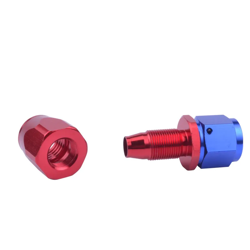 Злые энергии AN8 прямой поворотный Алюминий фитинг масляный адаптер радиатор