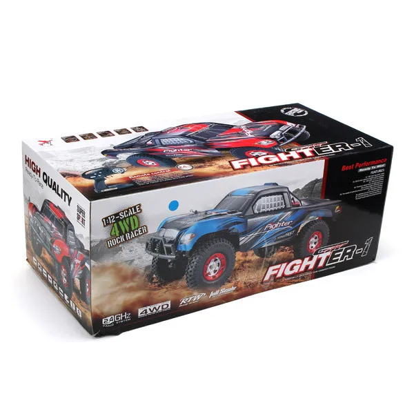FEIYUE FY01 FY-1/ FY-01 RC Car 1/12 Full Scale High Speed 2.4GHz 4WD RC Short Off-road Racing Truck Car f Competition RTR images - 6