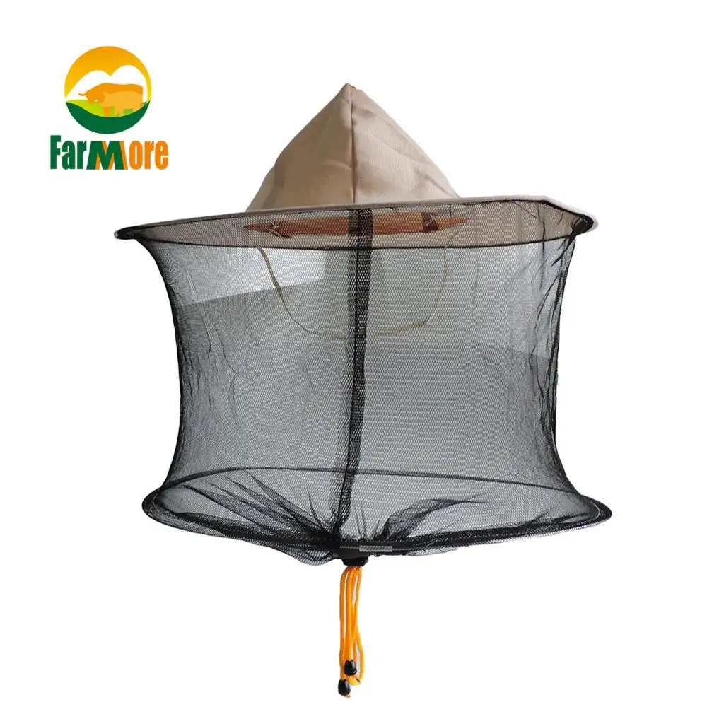 

Insect Hat Beekeeper Protective Cap Midge Mosquito Fly Bug Net Prevention Cap Mesh Fishing Hat Outdoor Sunshade Head Cover