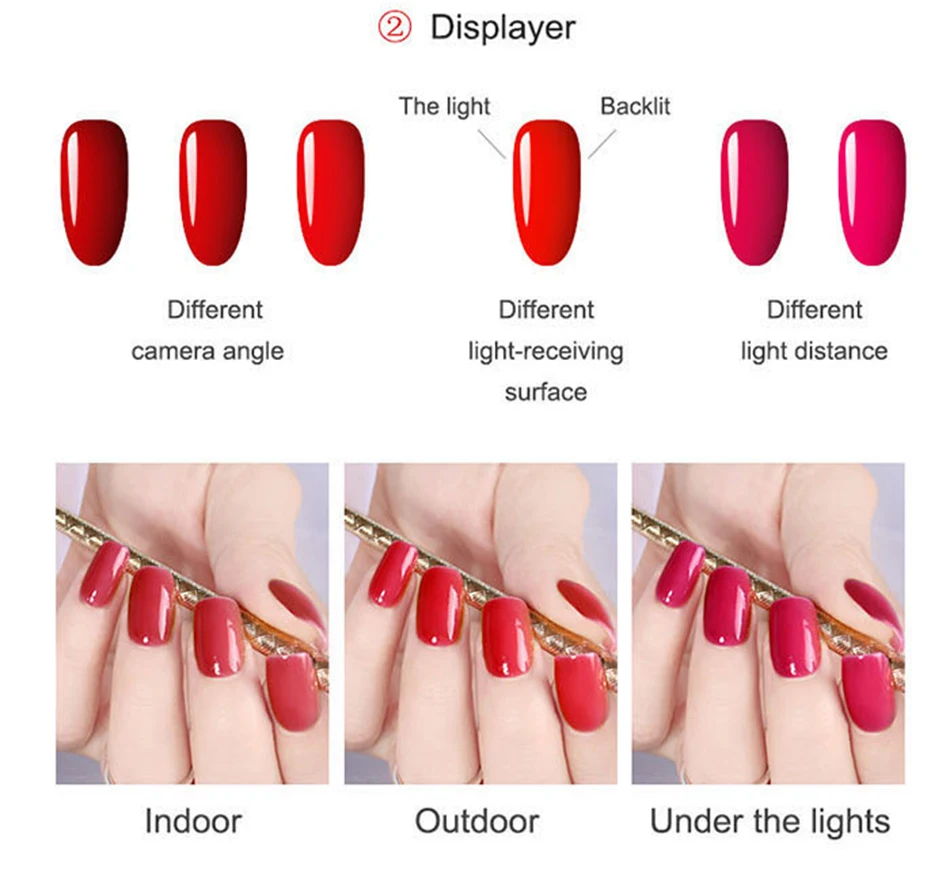 BORN PRETTY 6ml Blossom Nail Polish Magic Blooming Effect Whiter Purple Flower Nail Art Varnish Manicure DIY Design
