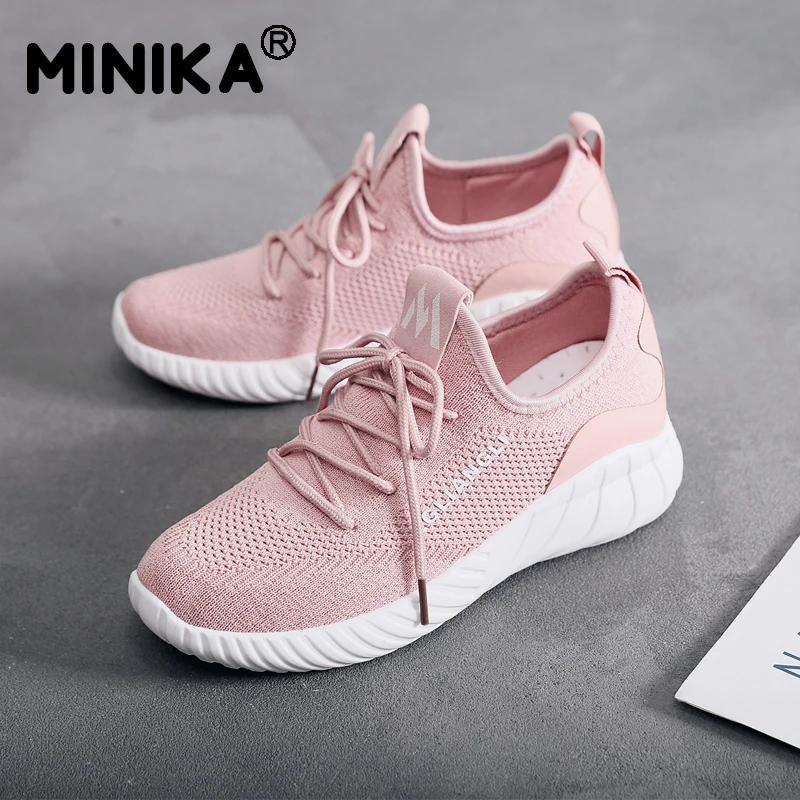 Женская обувь женские кроссовки легкая повседневная из сетчатого материала на