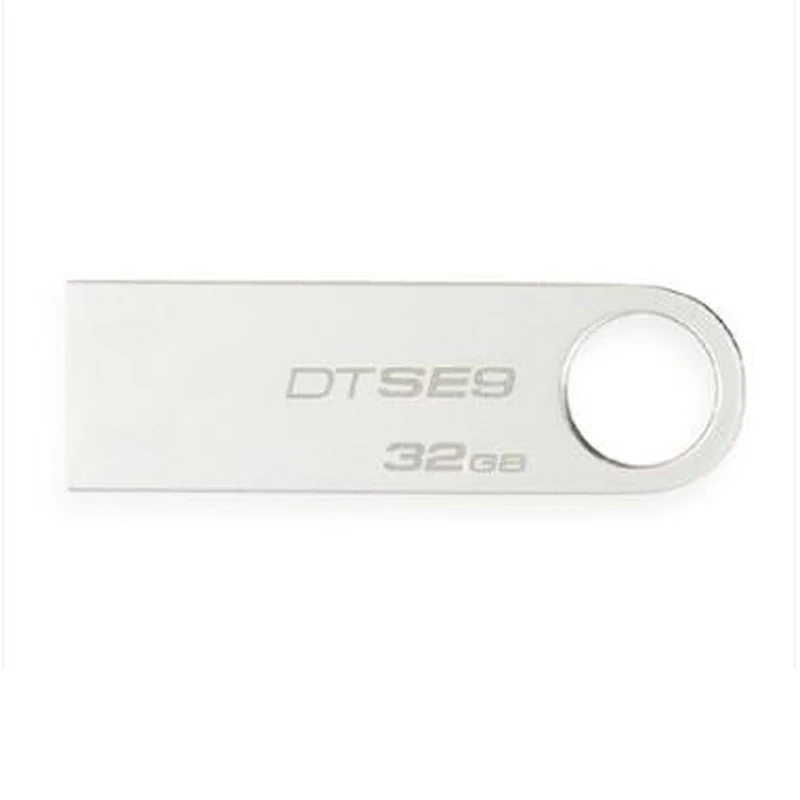 100% Оригинальные Kingston флешки USB Flash Drive 32 г DTSE9H мини 2.0 Pen накопители металлические