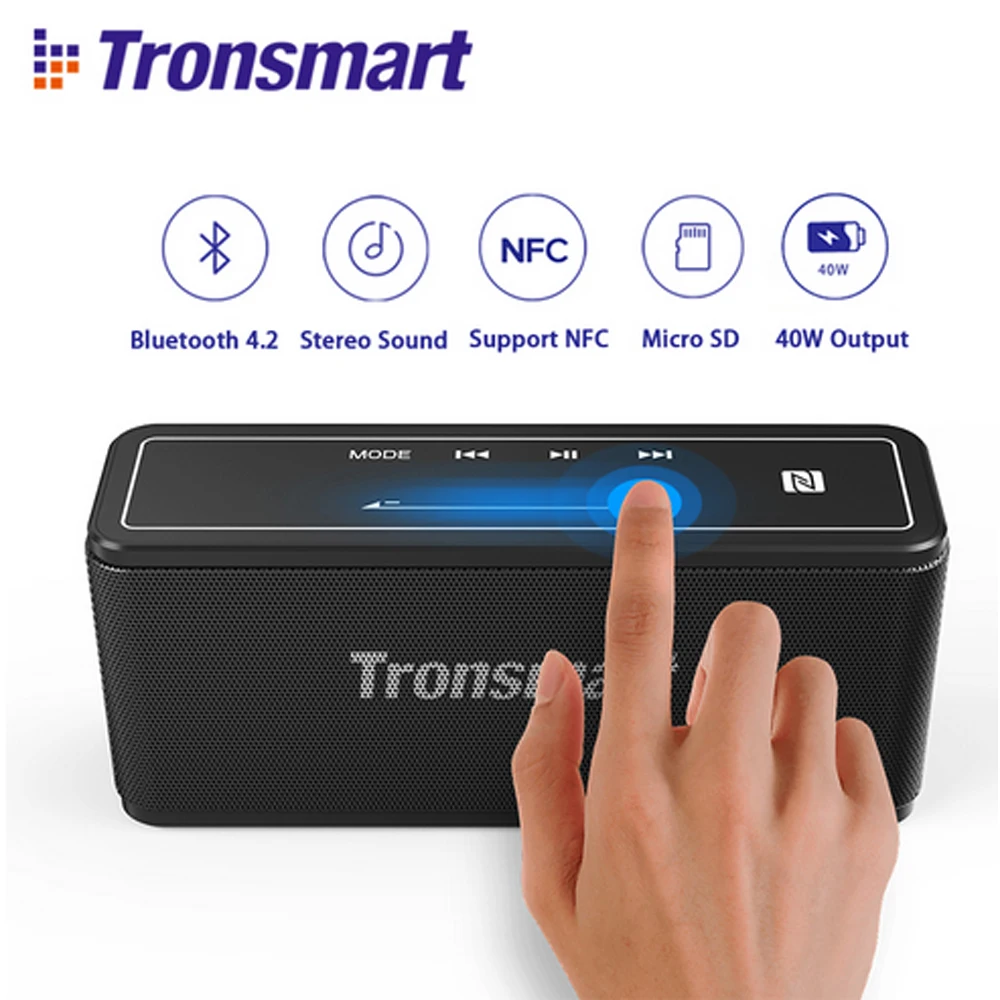 Tronsmart Element Mega bluetooth динамик для улицы портативные беспроводные колонки цифровой