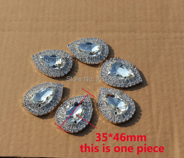 1 шт./лот 35 мм модная пуговица из прозрачных страз в форме капюшона меха одежды