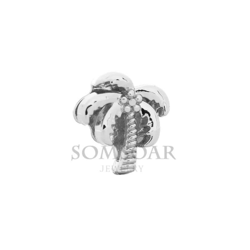 Somsoar ювелирное изделие пальмовое кокосовое дерево подходит для кожаной
