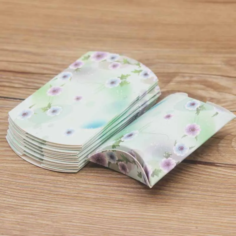 10 шт Новое прибытие Мульти дизайн подарочная упаковка подушка коробка DIy