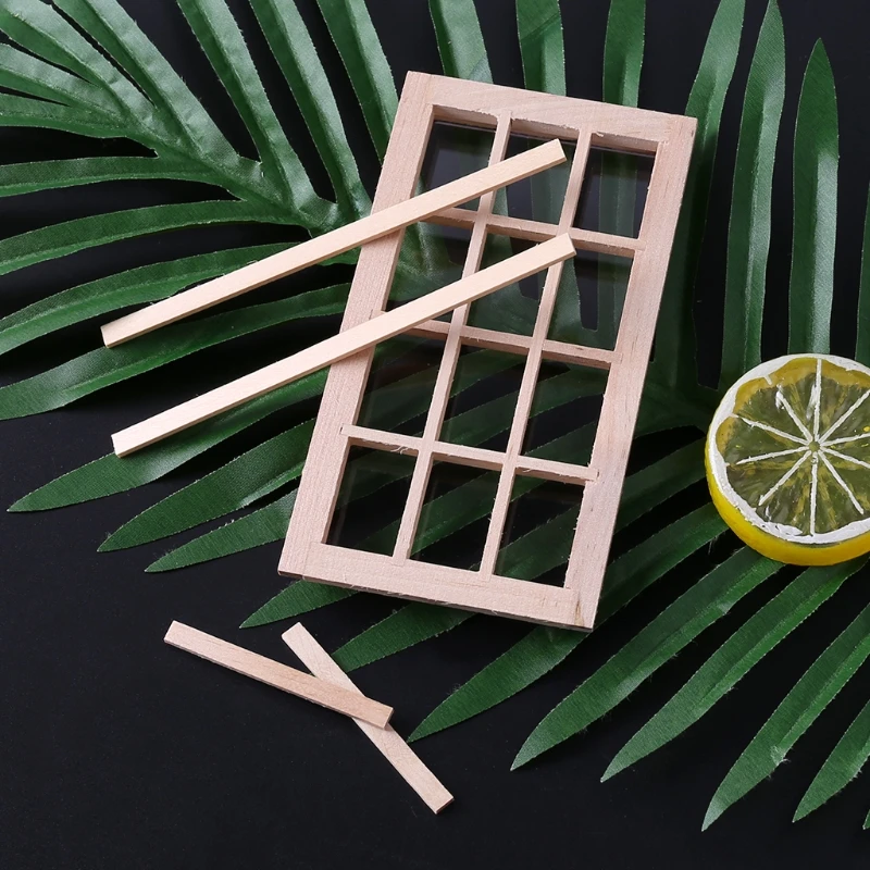 Новый 1:12 кукольный домик 12 панели деревянная миниатюрная кукольных домиков
