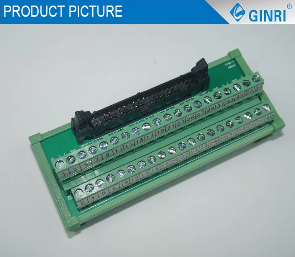 Ginri JR-40TBC Fujitsu 40Pin Рейку Клеммная колодка Разъем | Обустройство дома