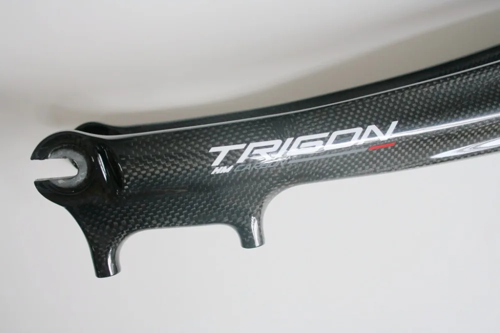 Велосипедная вилка TRIGON MTB жесткая углеродная для 29er 29 дюймов 1 1/8 дюйма 5