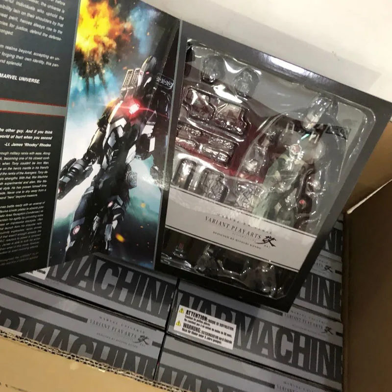 Играть Искусство Marvel Мстители, Железный человек машина войны супер герой черный железный человек BJD фигурка модель игрушки