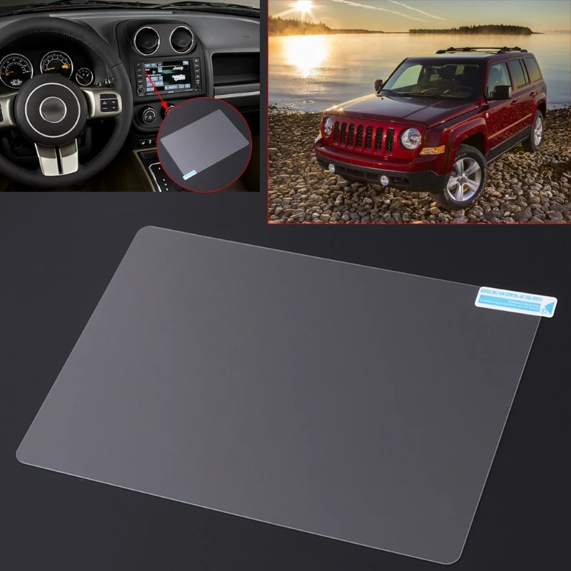 8 4 дюймов GPS навигации Экран Сталь Защитная пленка для Jeep Grand Cherokee SRT компасы 2017 2018