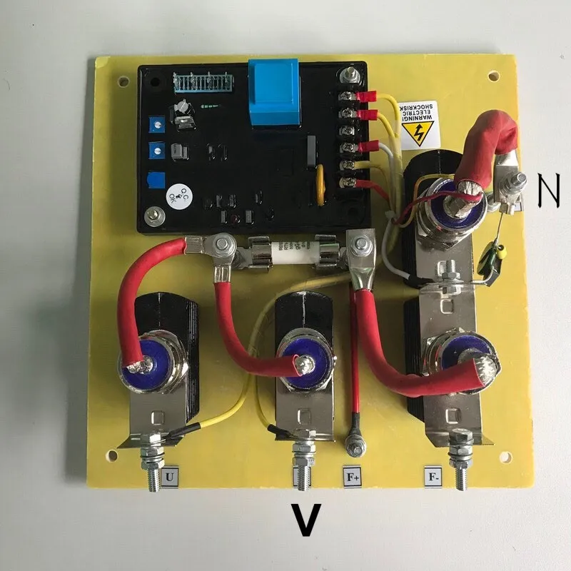 Обслуживание 75А щеточный генератор AVR SAVRH-75A 100А регулятор возбуждения невторичный обмоточный генератор