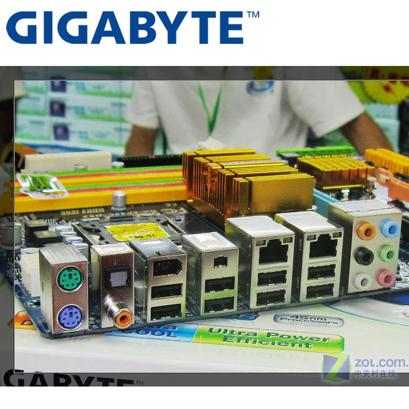 GIGABYTE GA EP45C DS3 настольная материнская плата P45 Socket LGA 775 для Core2 Extreme/ Quad/ Duo DDR3 16G ATX