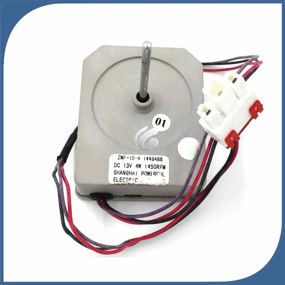 

100% new Good working for Fan motor for refrigerator freezer ZWF-10-4 1448488 DC13V motor