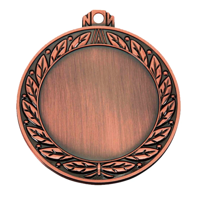 

Low price high quality blank stamp custom round plating medal k20018