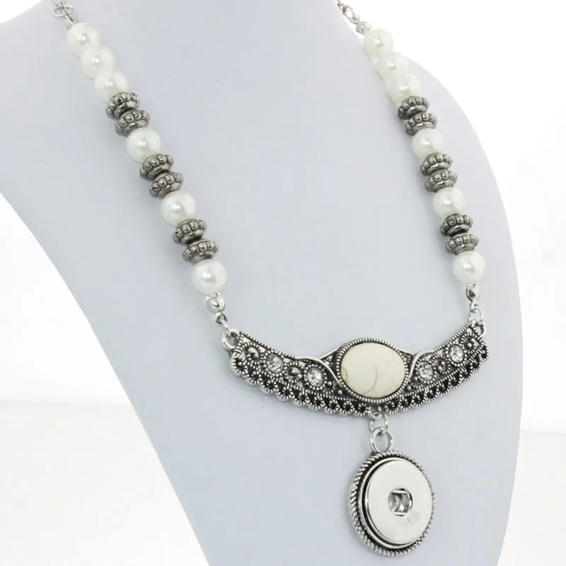 2 вида цветов богемное Ювелирное Украшение на металлической кнопке 18 мм с зеленым