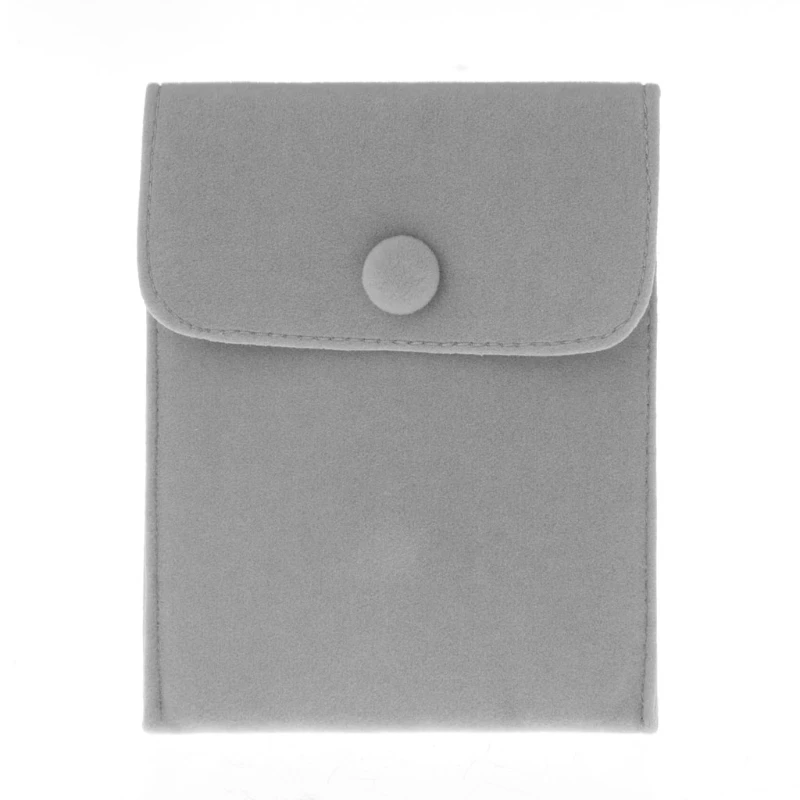 Gray NTTHNCF, новинка, 1 шт, 12*9,5 см, смешанные цвета, упаковка ювелирных изделий, Шелковый мешочек, кошелек, Рождество, свадьба, сумка, сумки и сумки - Цвет: Gray