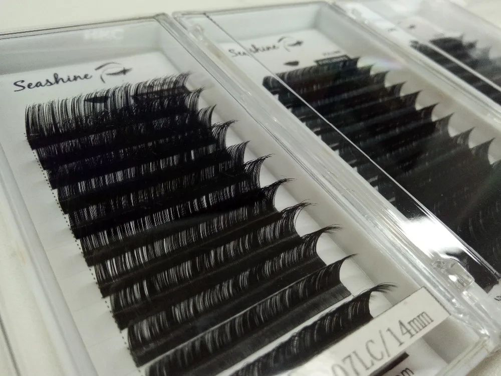 

New Eyelash Mix length 0.03 C/D 1pc/lot excellent quality silk eyelash extensions individual lash free shipping
