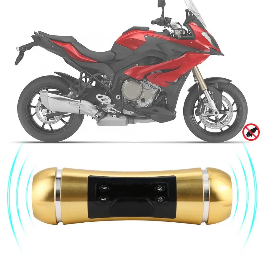 Звуковая система для мотоцикла с Bluetooth USB/TF MP3 FM Радио стерео динамик