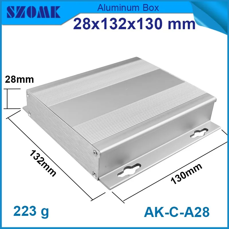 Фотобокс из экструдированного алюминия проектные коробки 28*132*130 мм электронный