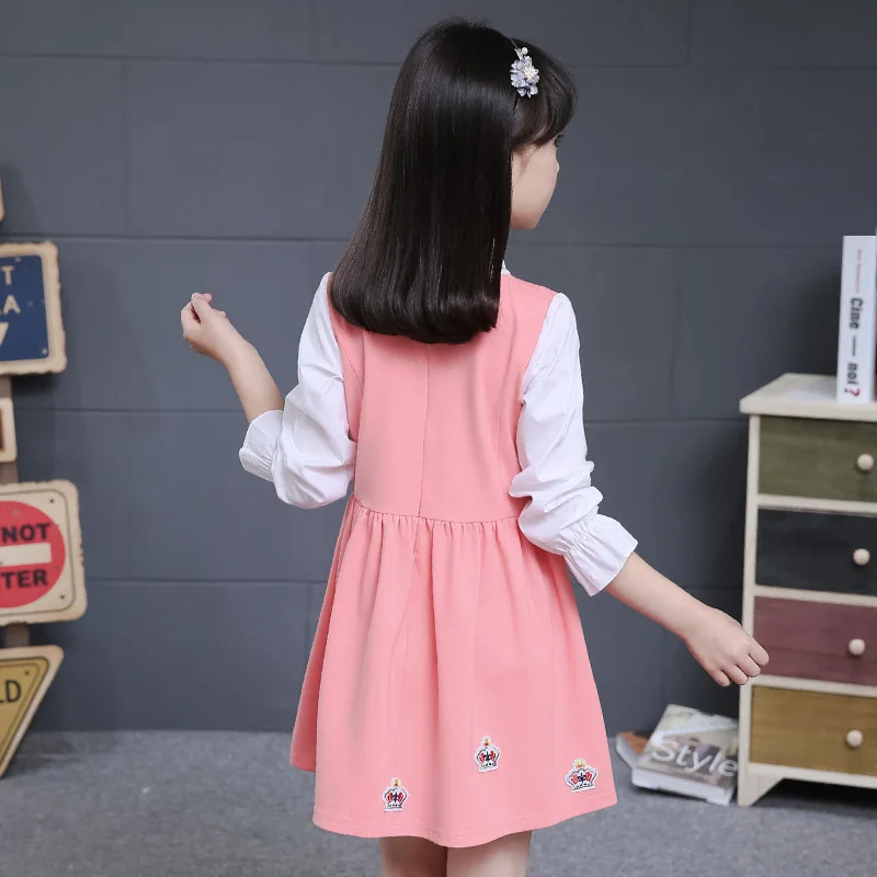 Girl Long Sleeve Dress New Pattern Princess Children's Kids Dresses | Детская одежда и обувь