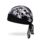 Уличная спортивная бандана Велосипедный спорт Кепка для женщин и мужчин дышащий головной платок повязка на голову велосипедный солнцезащитный козырек шляпа летний головной платок черный