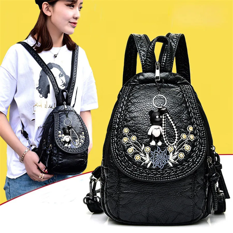 Женский рюкзак из искусственной кожи для девушек 2019|Женские рюкзаки| |