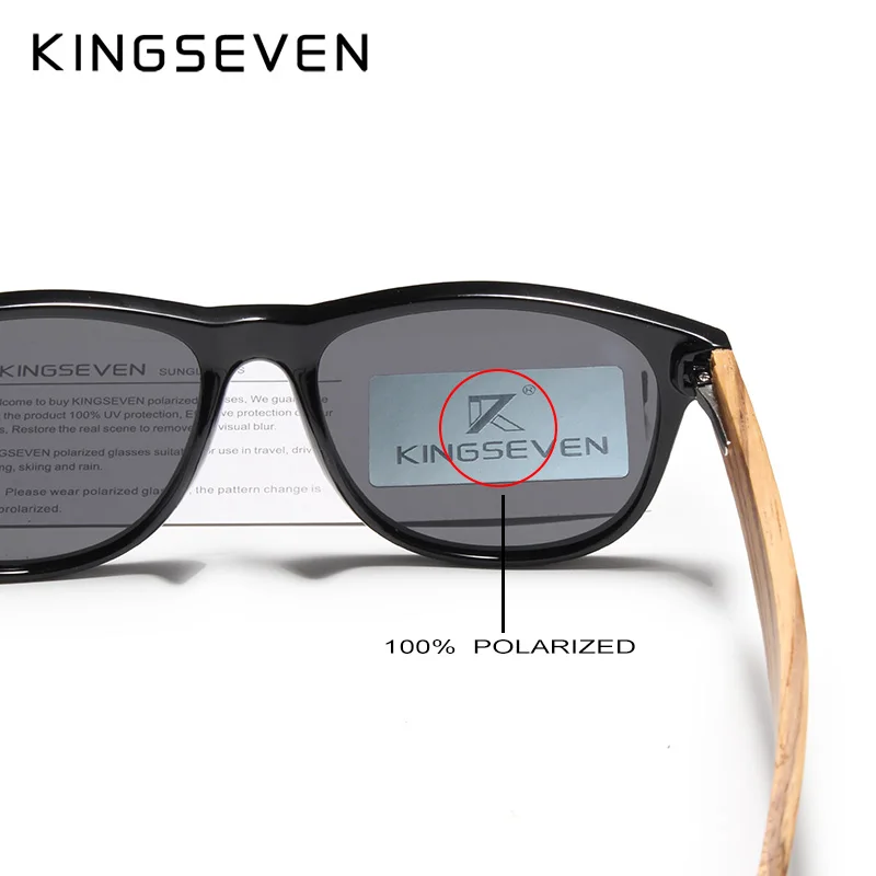 Солнцезащитные очки KINGSEVEN зеркальные для мужчин и женщин винтажные