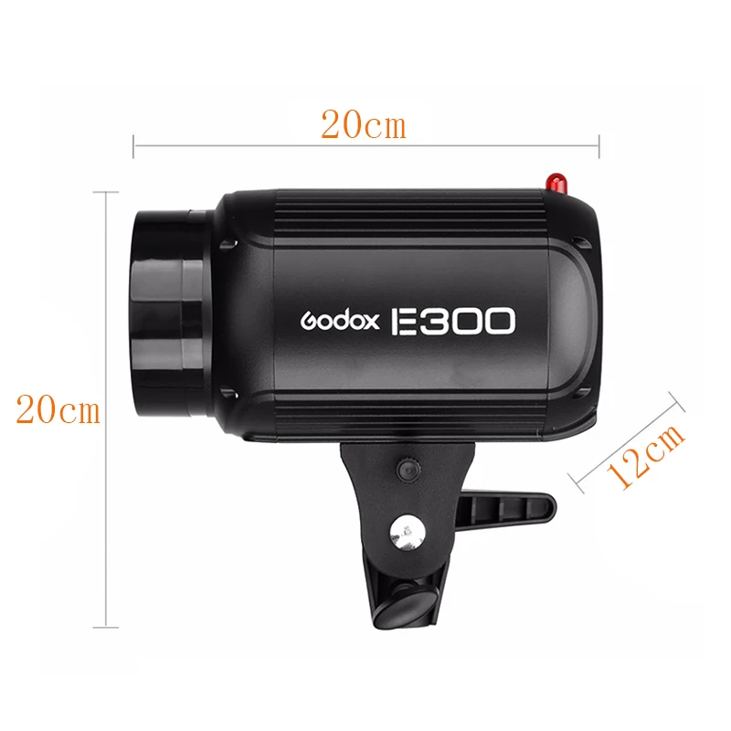 Студийный стробоскоп Godox E300 с беспроводным управлением студийный светильник 300