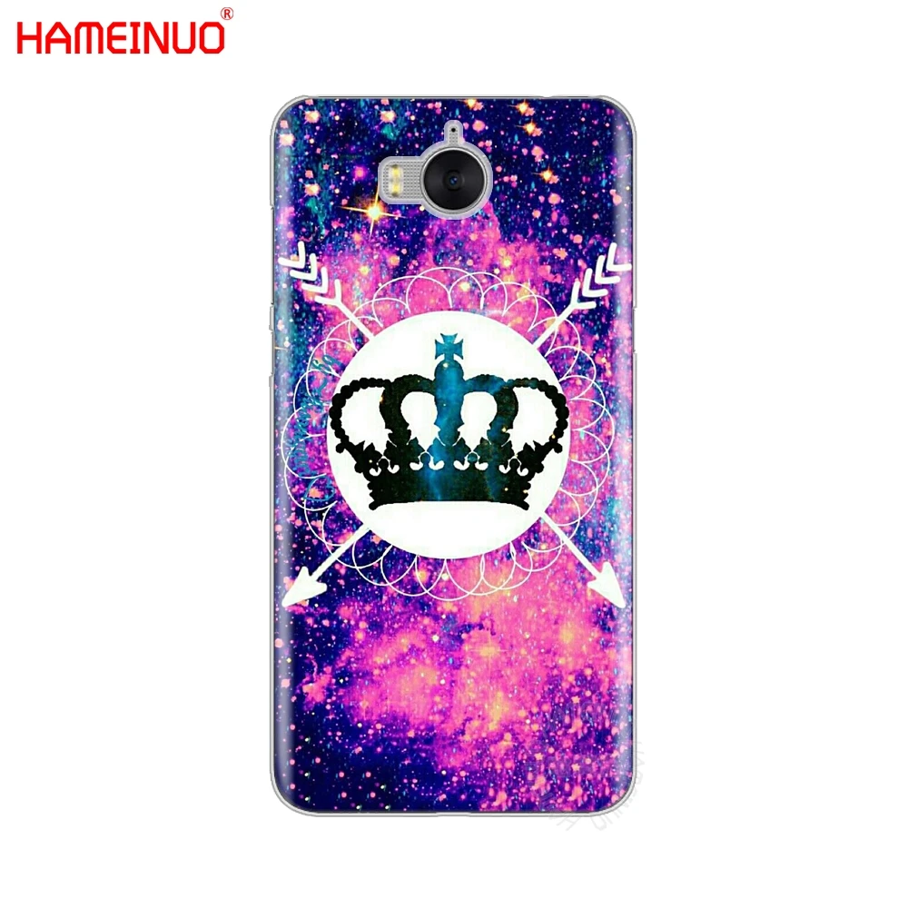 HAMEINUO Модный чехол для сотового телефона с коронами huawei honor 3C 4X 4C 5C 5X 6 7 Y3 Y6 Y5 2 II Y560 Y7