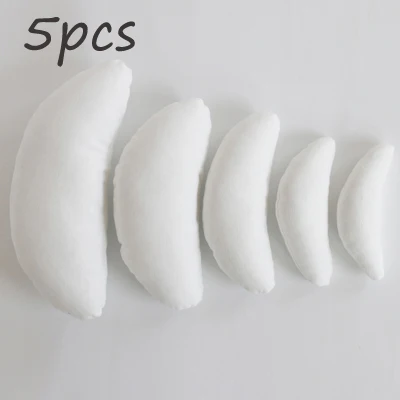 white moon 5pcs Реквизит для фотосъемки новорожденных, профессиональная позиционная подушка в форме полумесяца, набор позиционеров для фотосъемки - Цвет: white moon 5pcs