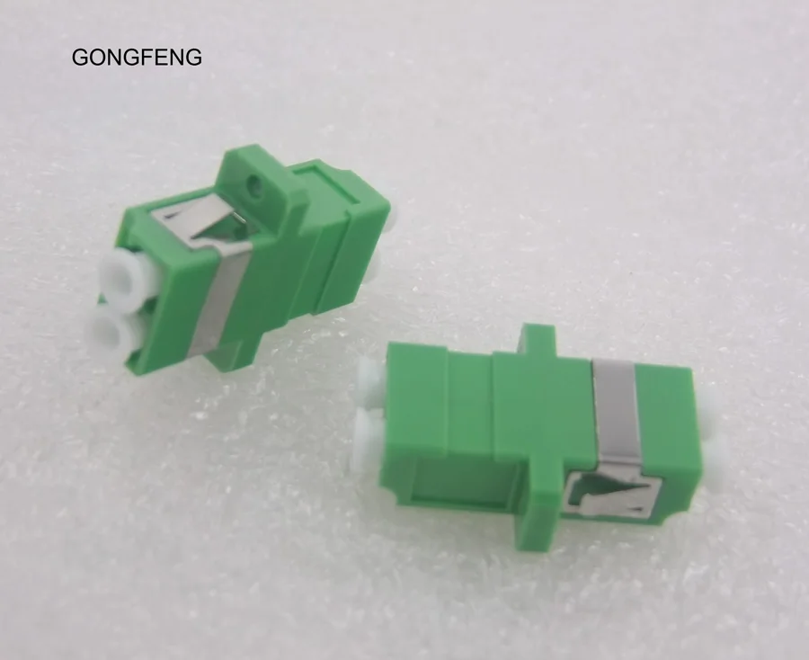 GONGFENG 200 шт новый горячий продавать оптоволоконный соединитель LC APC Multimod зеленый