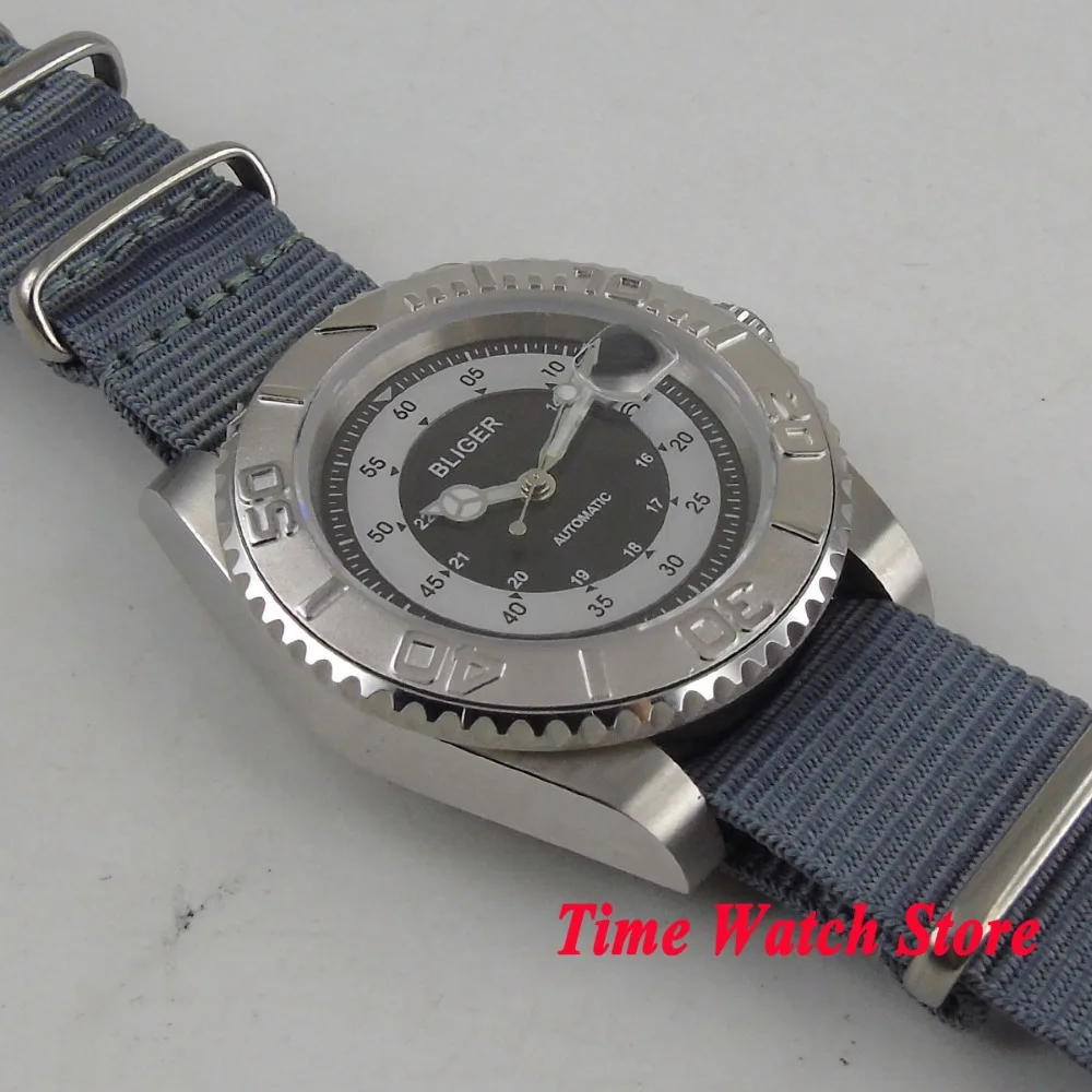 Мужские Водонепроницаемые наручные часы с сапфировым стеклом 40 мм | Наручные