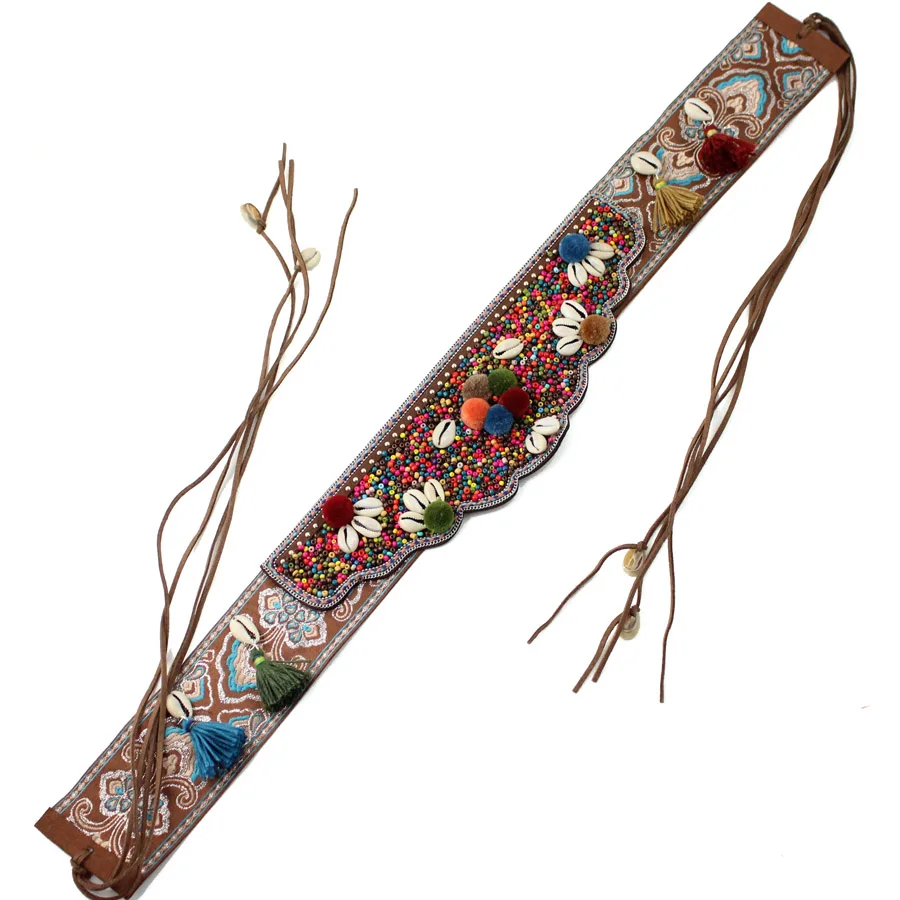 Богемный ремень Морская раковина модный пояс для танца живота богемная