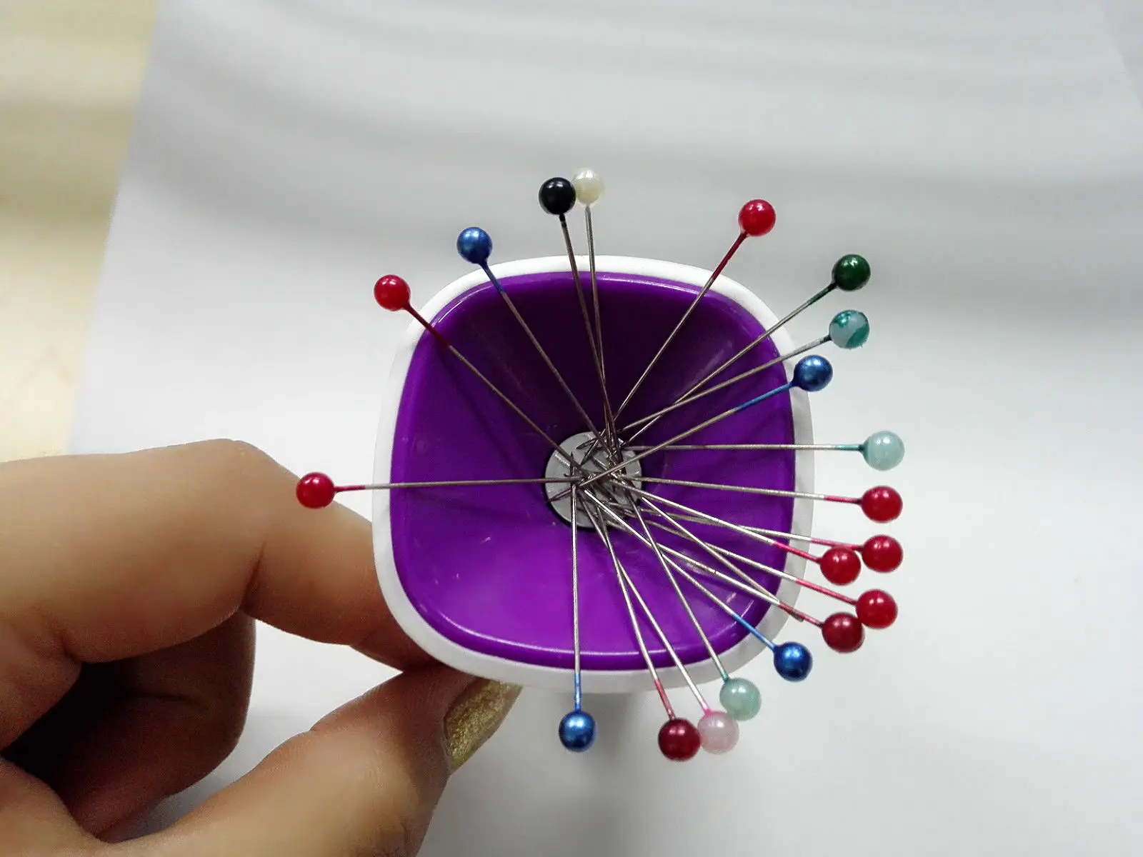Hemline Wrist Pinny Magnetic Pin Holder Assorted | Дом и сад