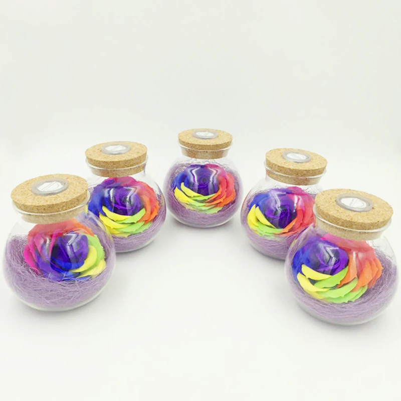 Креативный романтический RGB светодиодный диммер яркий светильник лампа в виде