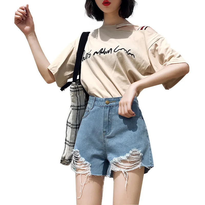 Плюс размер 5XL короткий джинсовый комбинезон женские летние обтягивающие шорты