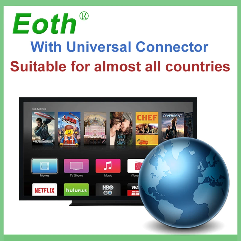 ТВ антенна комнатный цифровой наружный усилитель hdtv hqclear внешний Wi Fi