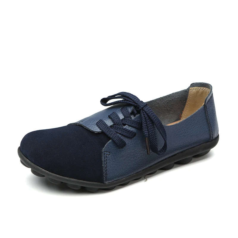 Plardin/Женская обувь на плоской подошве сезон весна модная удобная из натуральной