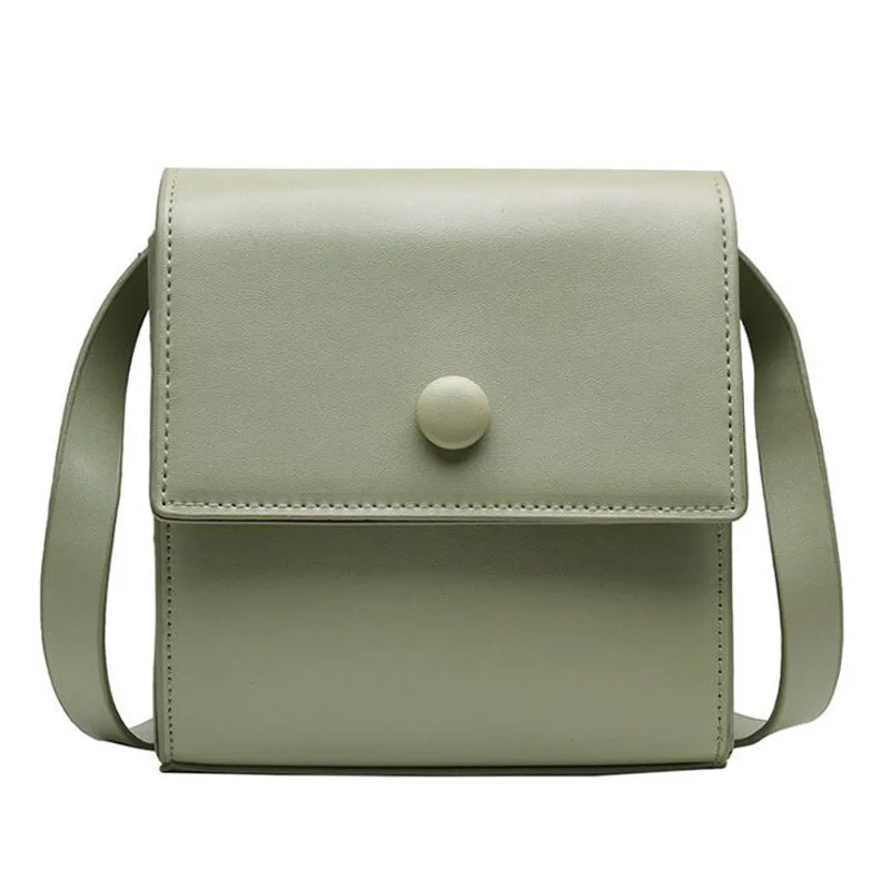 Женская сумка-мессенджер через плечо из искусственной кожи