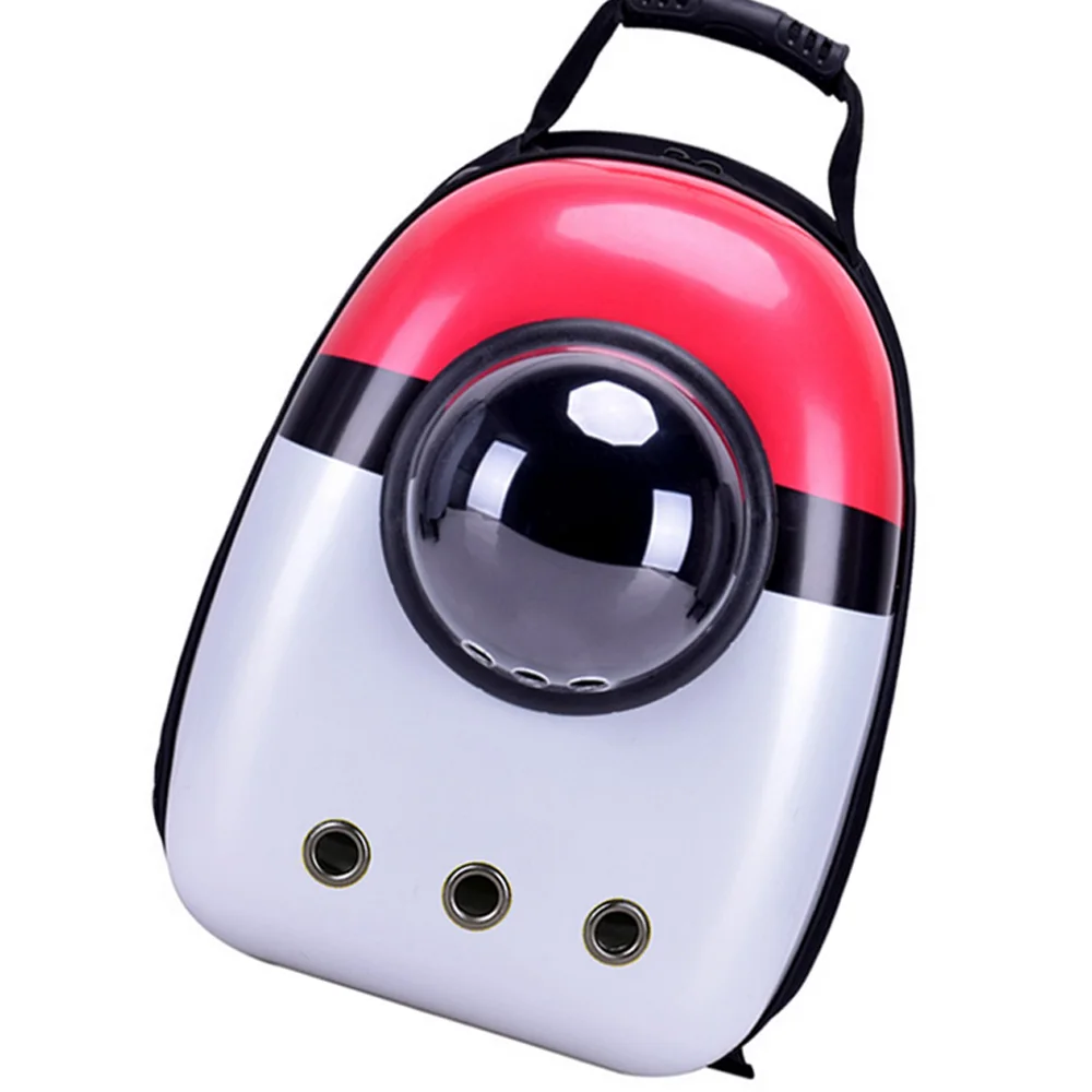 Переносная дорожная сумка для кошек и собак двойная через плечо дышащая