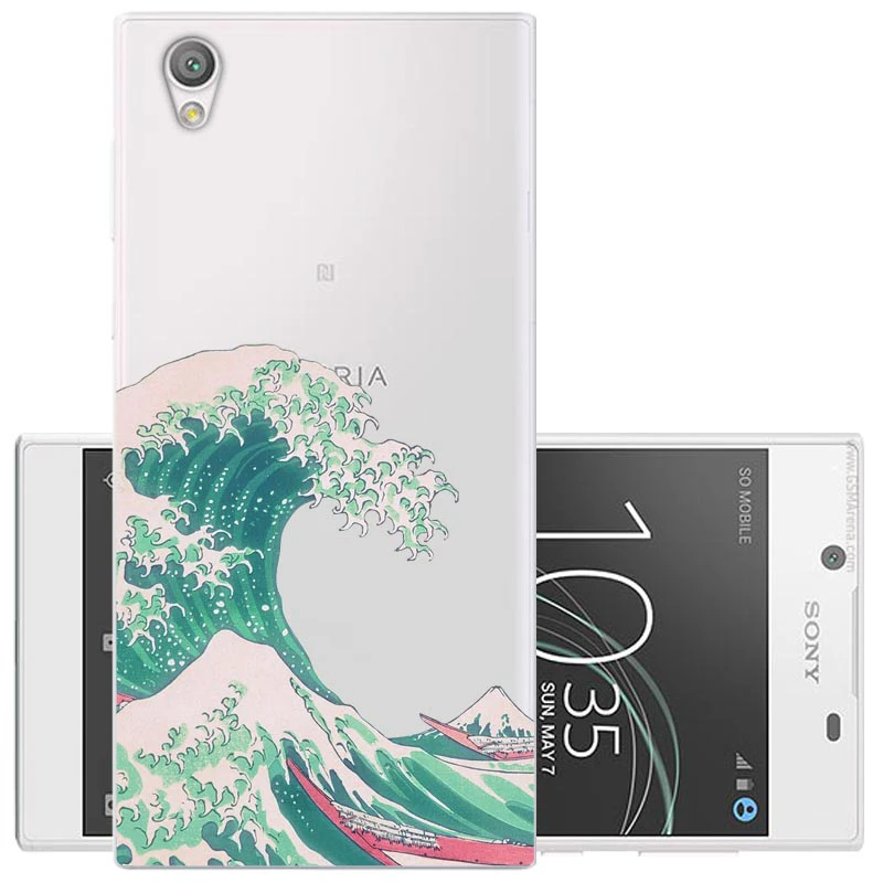 ТПУ для sony Xperia L1 чехол s Прекрасный окрашенный ТПУ Мягкий силиконовый чехол для sony L1 чехол Чехол Funda для sony L1 G3311 G3312 G3313 - Цвет: K