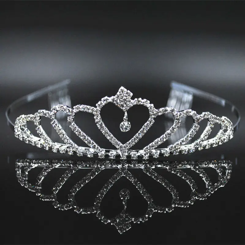 Новинка повязка для волос девочек головная невесты Великолепная тиара с