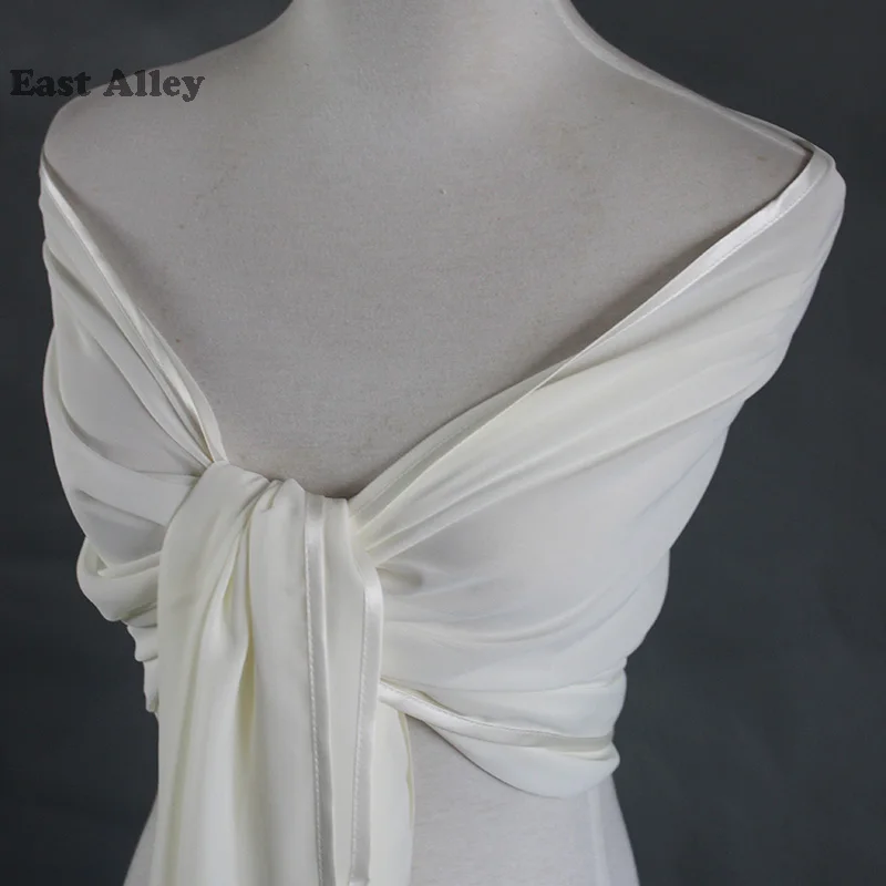 Тонкий шарф для свадьбы накидка из шифона невесты|bridal stoles|bridal capewedding accessories |