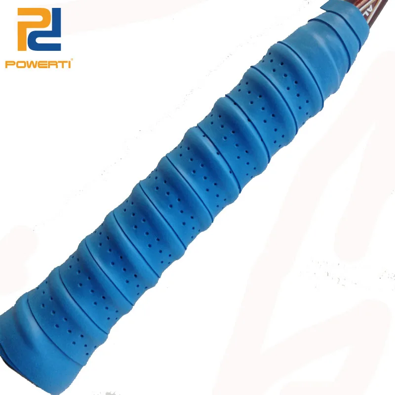 POWERTI 100 шт./лот EVA Теннисная ракетка сухое сцепление лента Sweatband Спорт Пот для