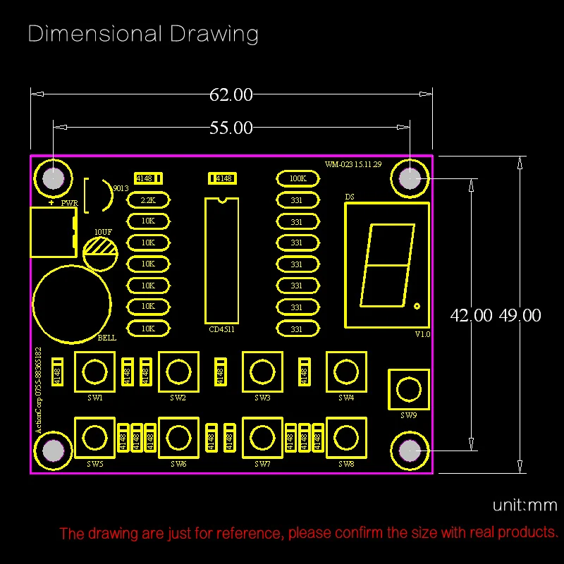 Электронное оборудование CIRMECH восемь каналов|responder| |