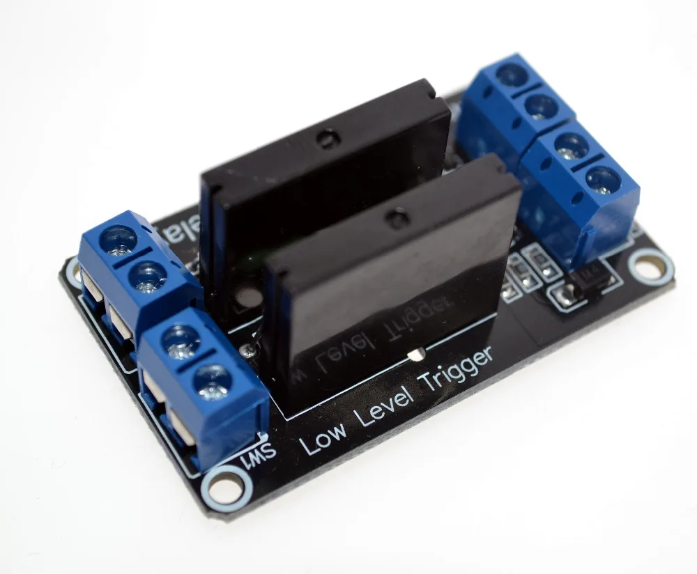 Бесплатная доставка умная электроника 2 канальный релейный модуль постоянного