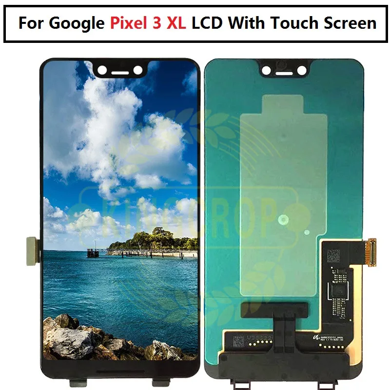 Для Google Pixel 3 ЖК дисплей Экран кодирующий преобразователь сенсорного экрана в