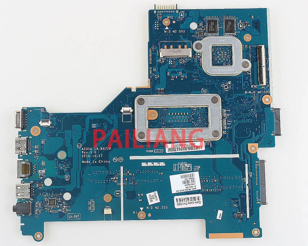 Материнская плата для ноутбука hp Pavilion 15-R 250 G3 I5-5200U cpu PC материнская плата 797850-001 797850-501 ASO56 LA-B972P full tesed DDR3